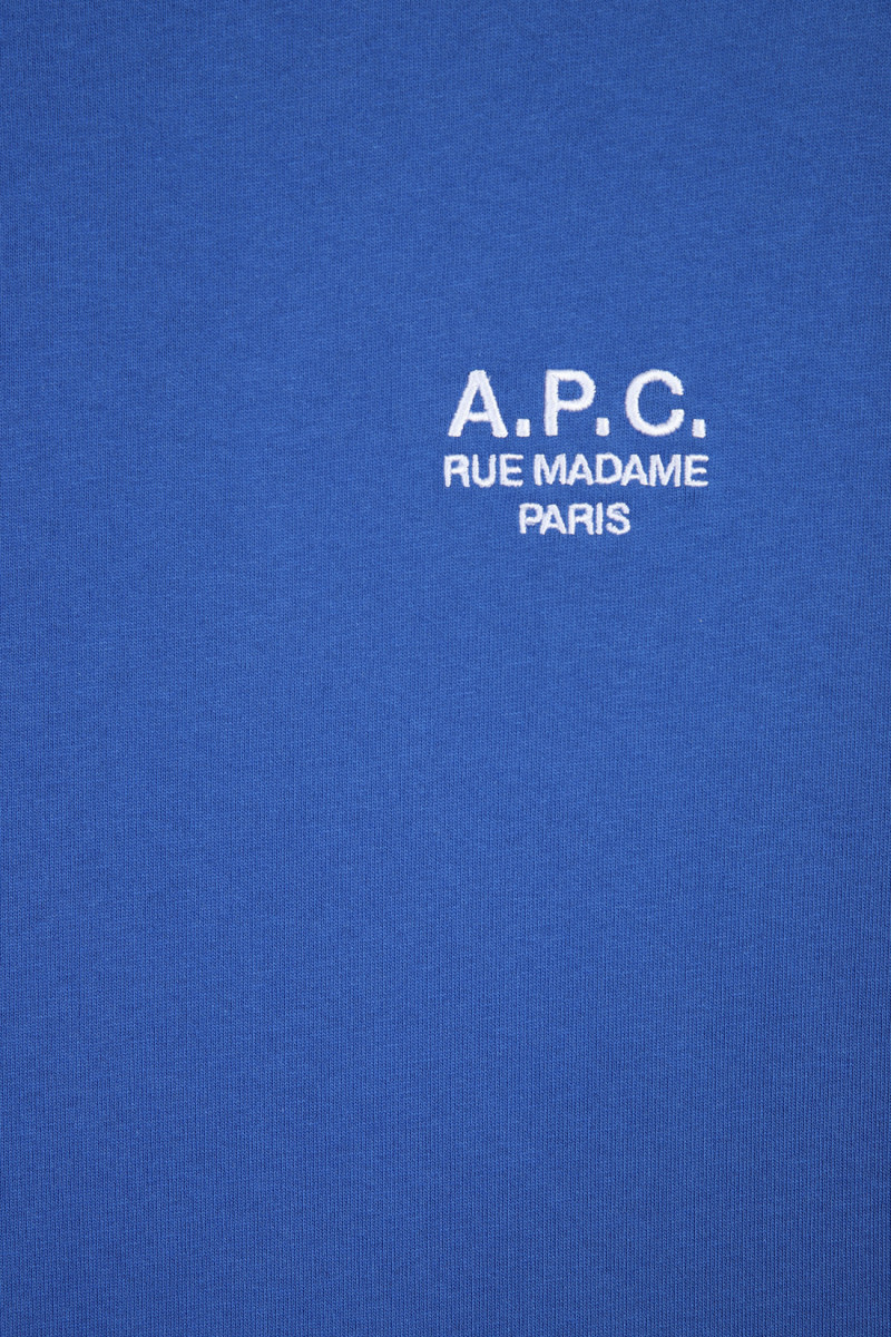 T-shirt standard rue madame Bleu fonce/blanc