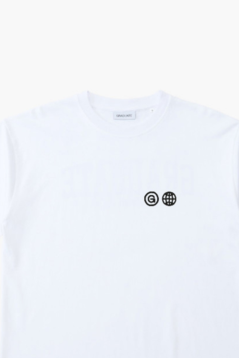 Worldwide tee White