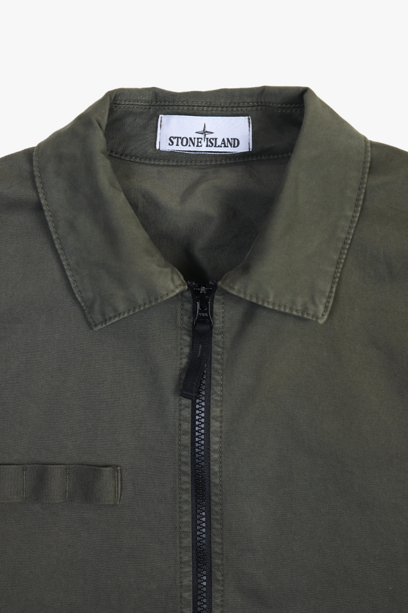 00003 overshirt v0154 Verde militare