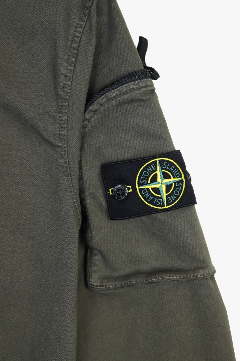 00003 overshirt v0154 Verde militare