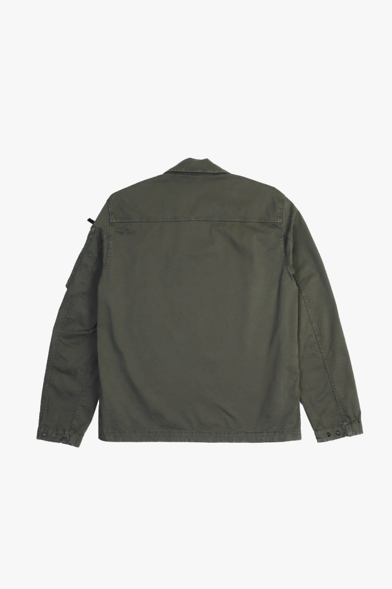 00003 overshirt v0154 Verde militare