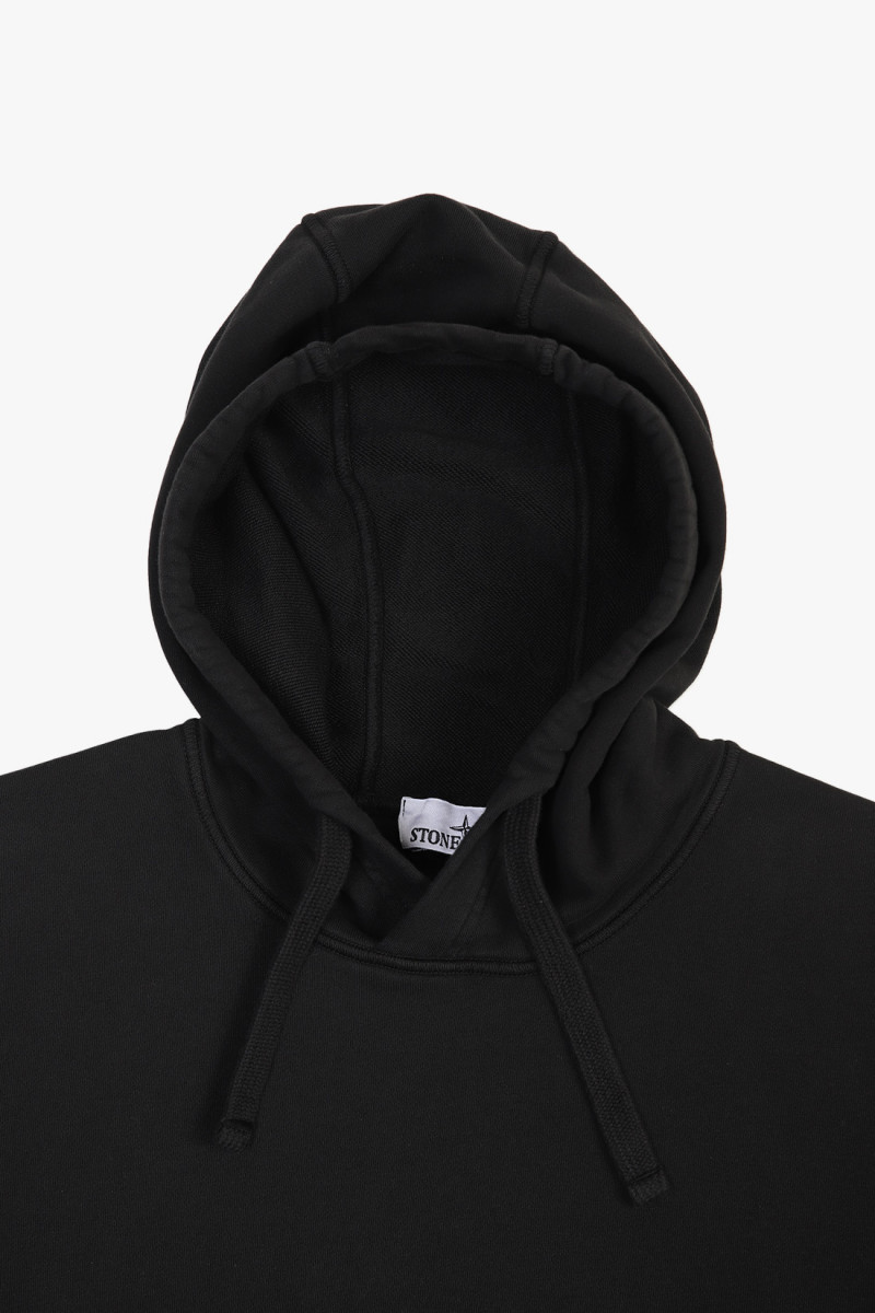 00045 hooded sweater v0029 Nero