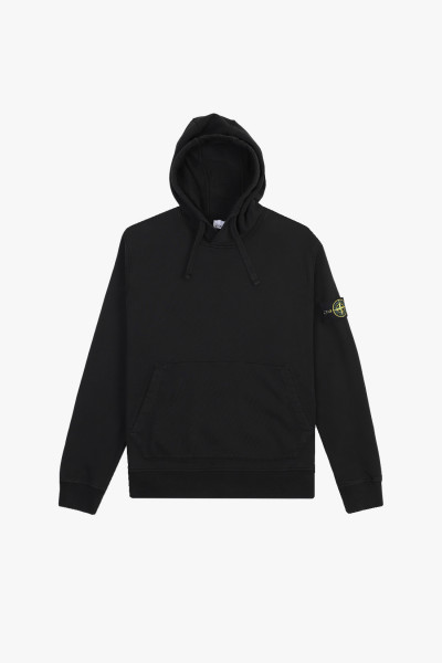 Stone island 00045 hooded sweater v0029 Nero - GRADUATE STORE