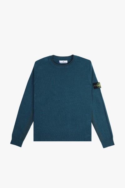 Stone island 00005 knit sweater v0053 Verde bottiglia - GRADUATE ...