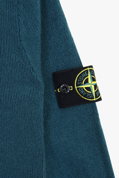 Stone island 00005 knit sweater v0053 Verde bottiglia - GRADUATE ...