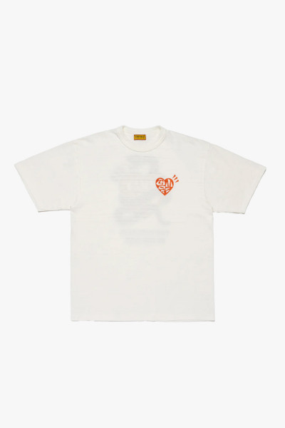 Graphic snake tee White