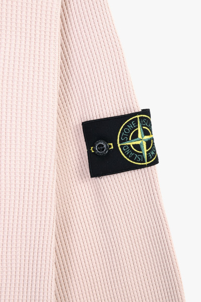 Stone island 6100008 waffle crewneck v0082 Rosa antico - GRADUATE ...