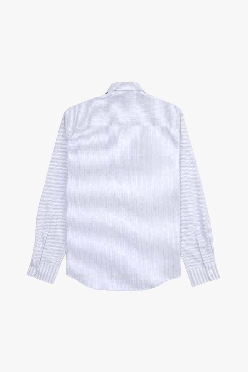 Chemise ami de coeur note Bleue / blanc creme