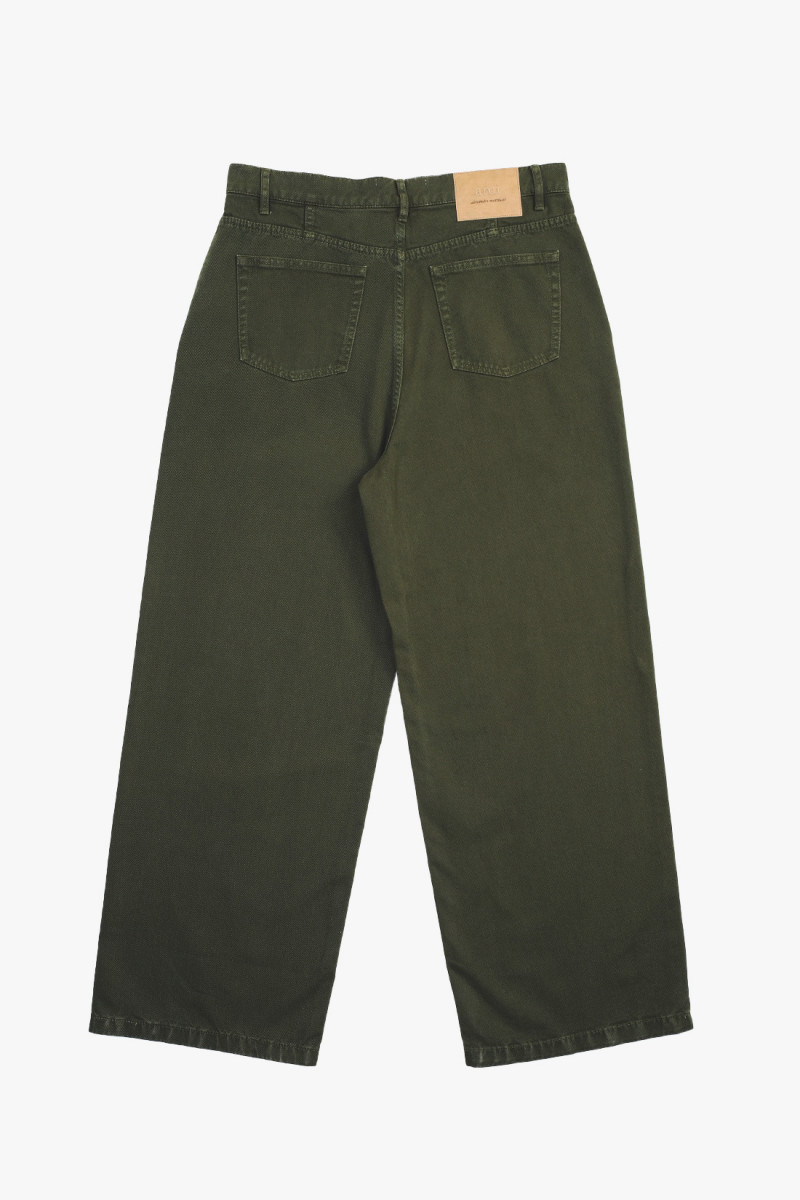 Wide fit jeans Loden