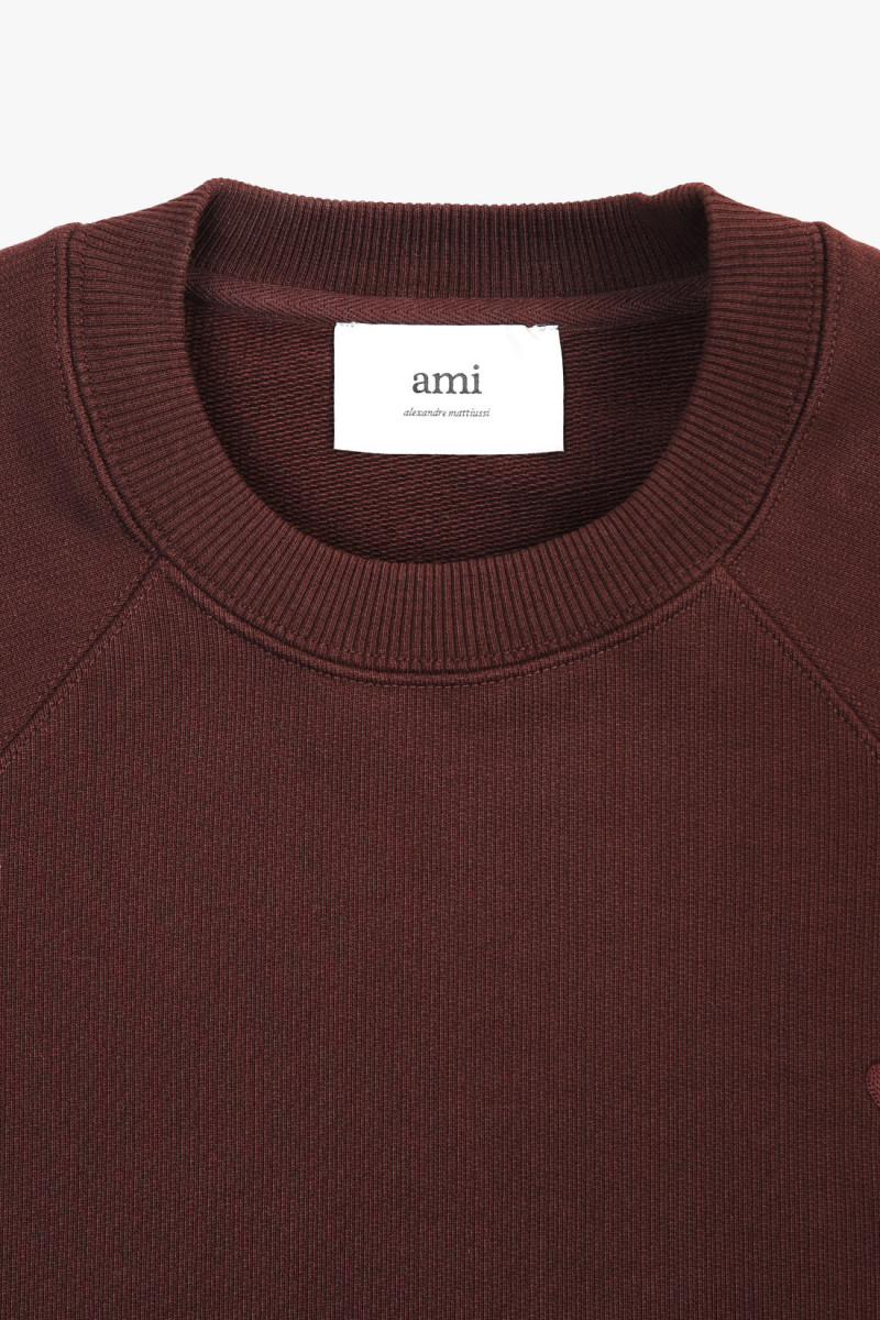 Sweatshirt boxy adc tonal Aubergine