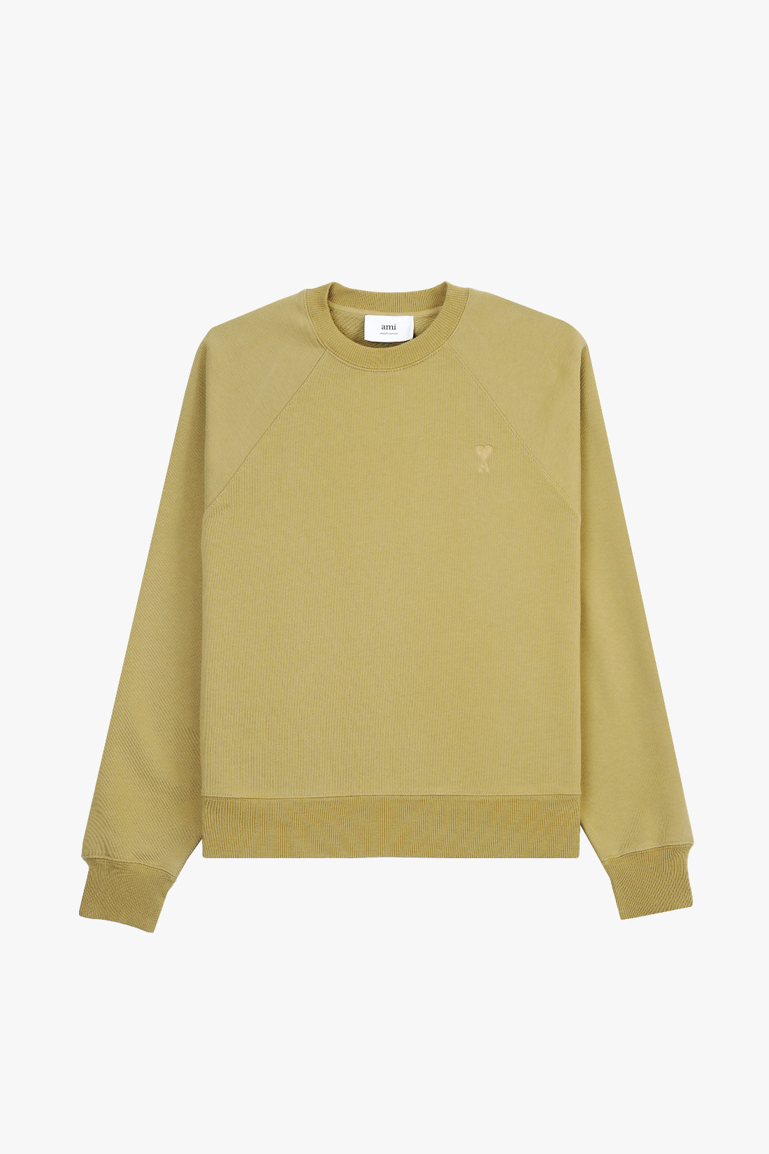 Sweatshirt boxy adc tonal Havane