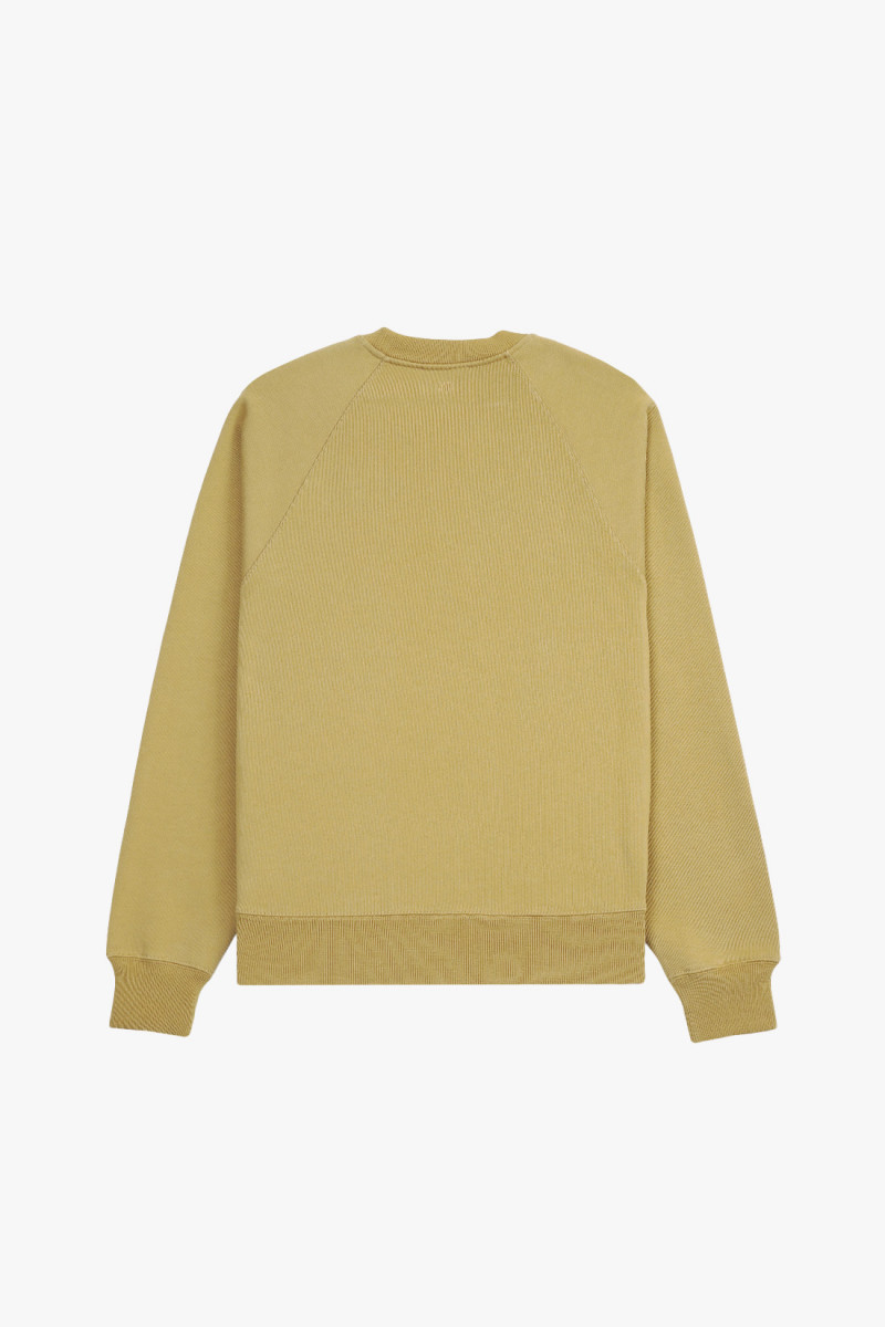 Sweatshirt boxy adc tonal Havane