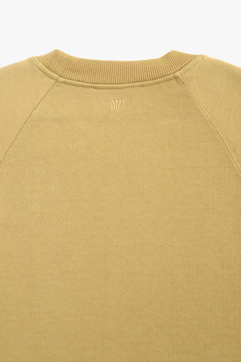 Sweatshirt boxy adc tonal Havane