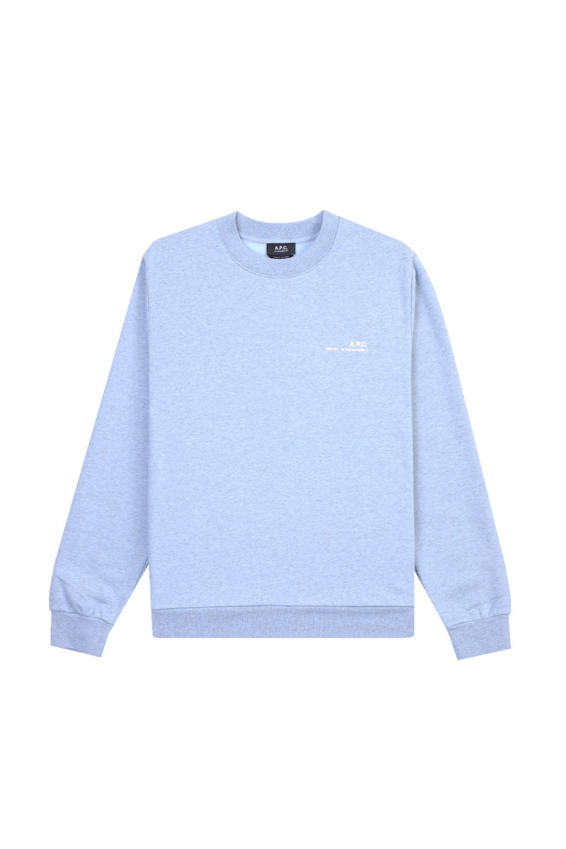 Sweat standard item Bleu clair/ecru