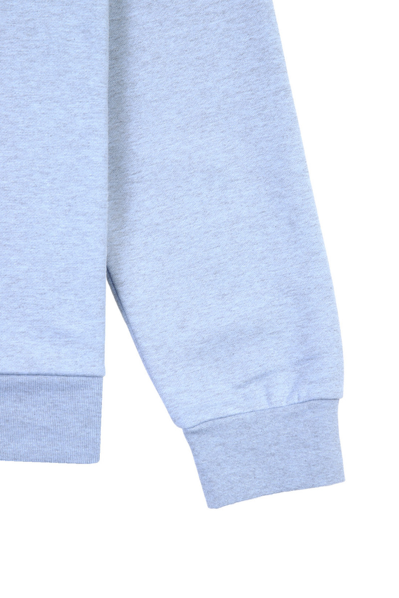 Sweat standard item Bleu clair/ecru