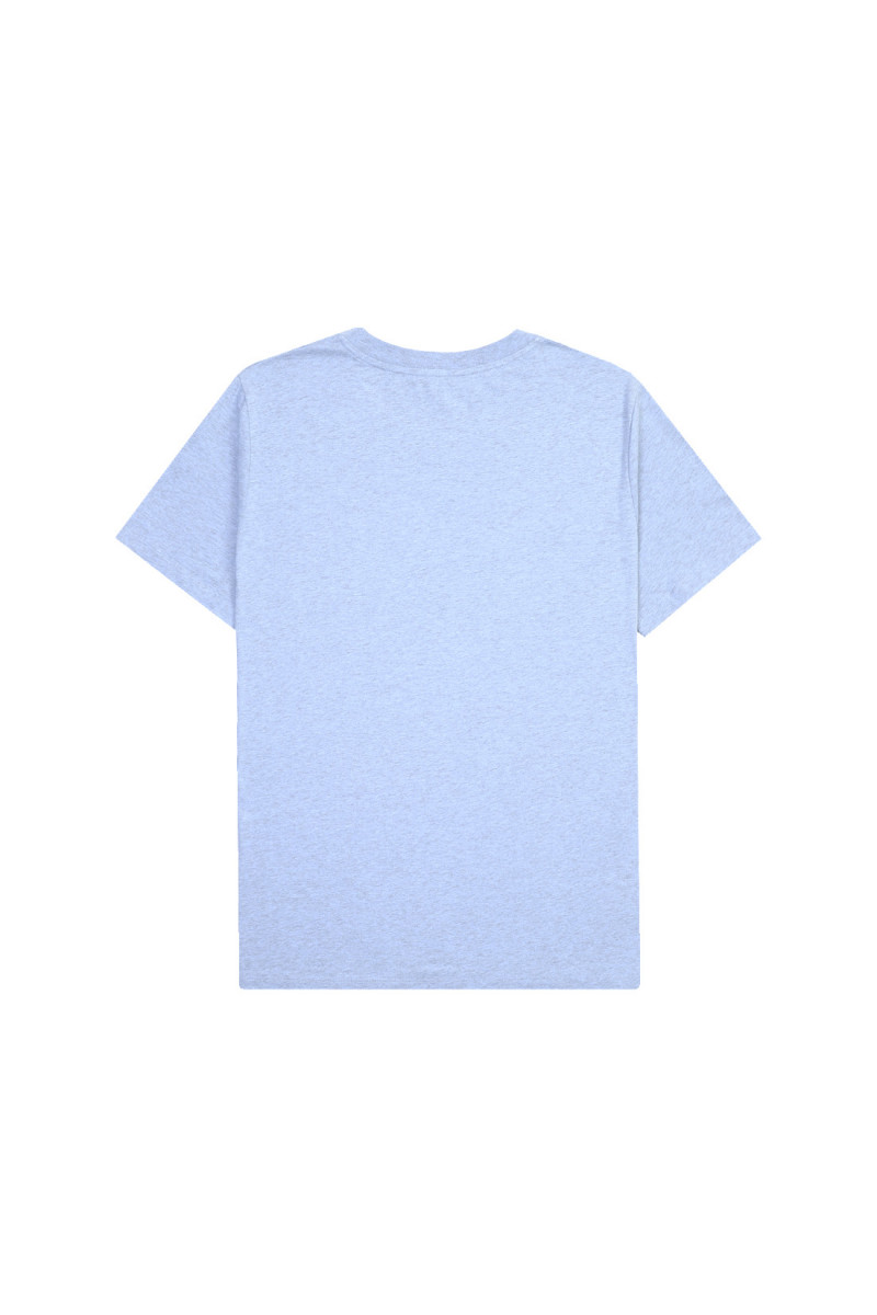 T-shirt standard item Bleu clair/ecru