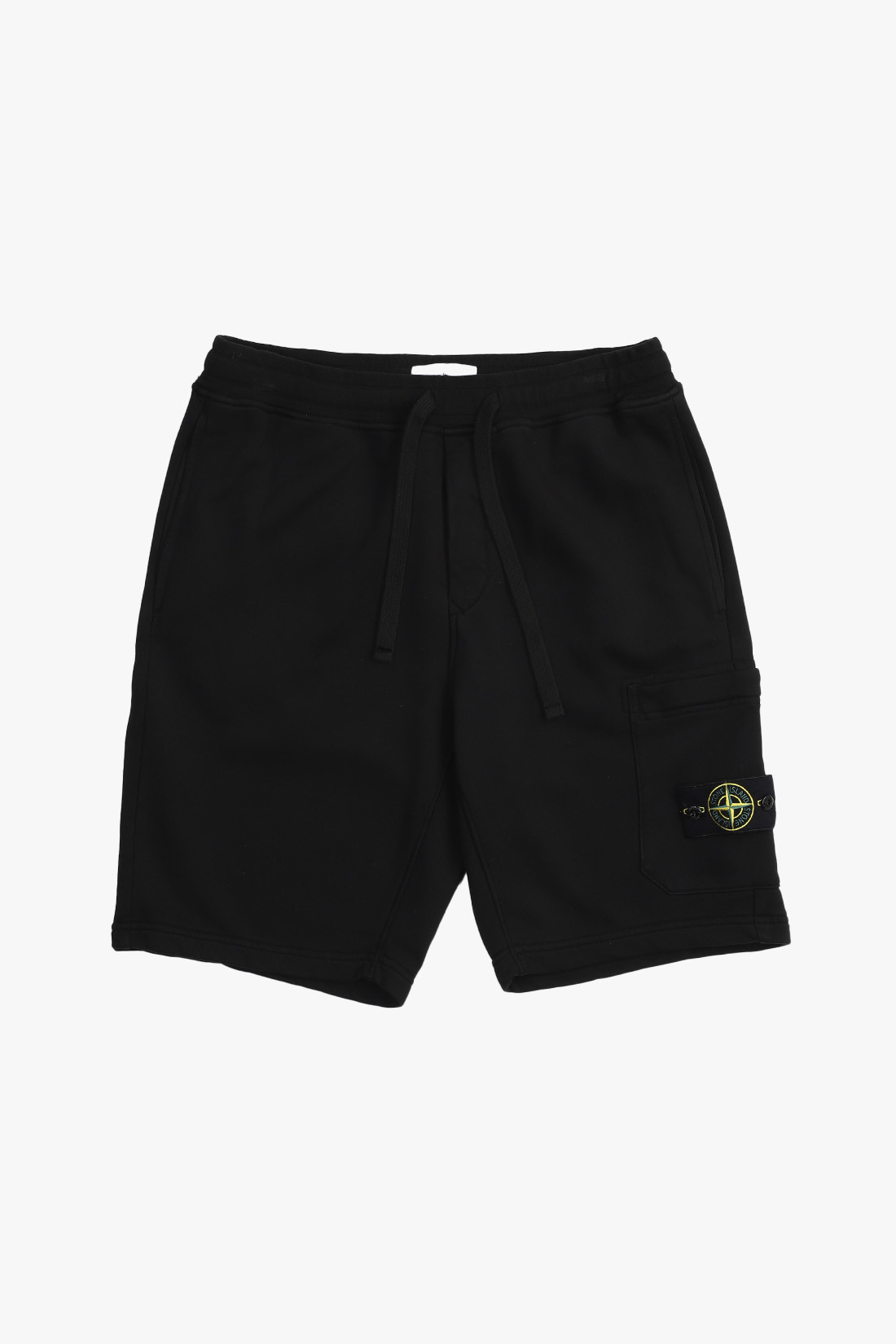 00012 fleece short v0029 Nero