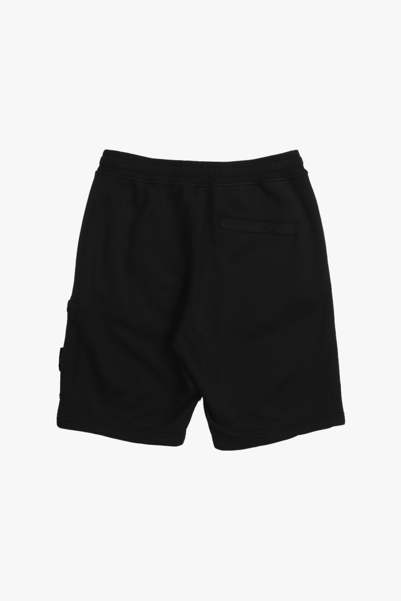 00012 fleece short v0029 Nero