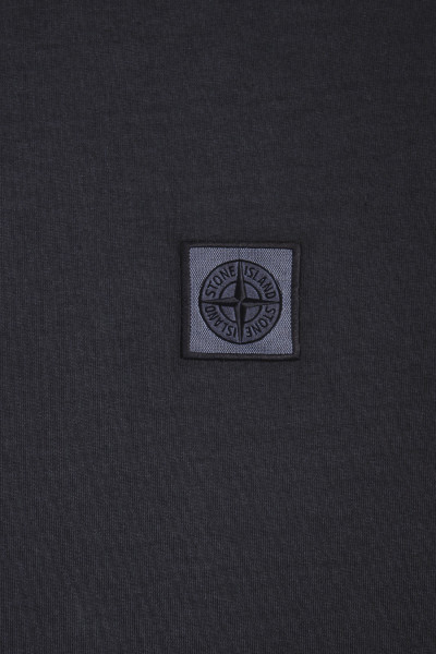 Stone island 2100034 fissato tee v0065 Carbone - GRADUATE STORE