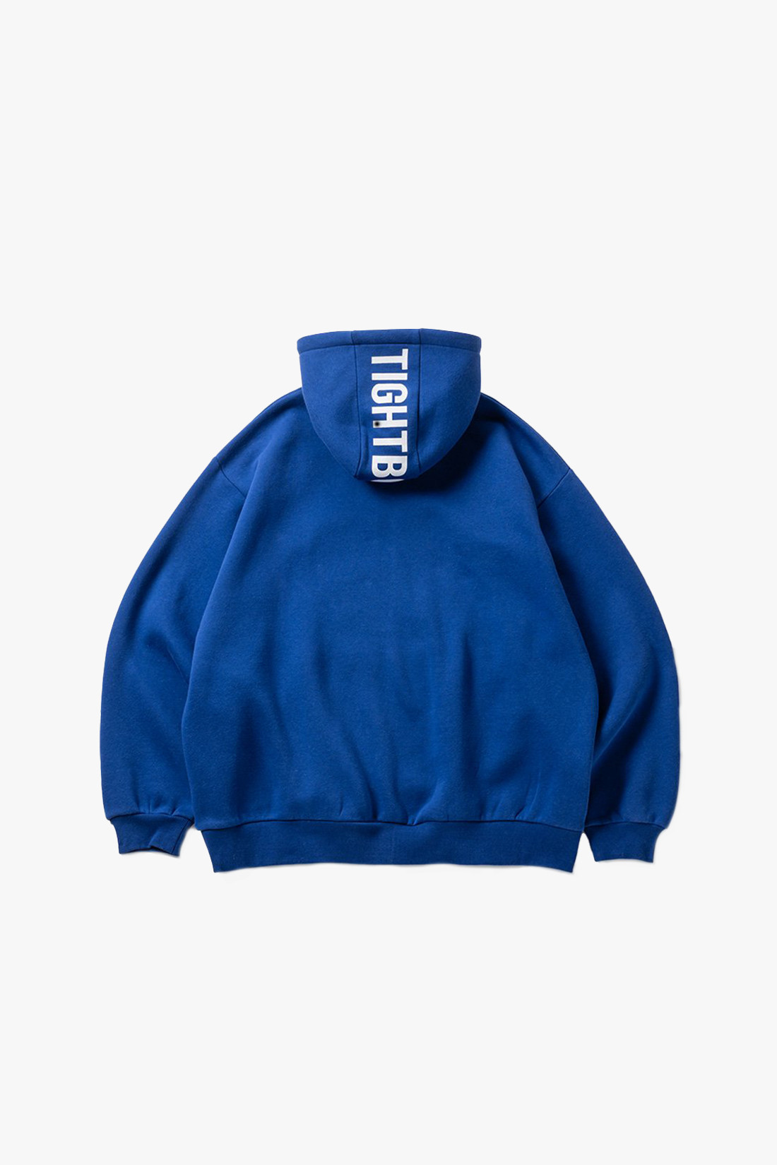 Tbpr/ logo zip hooded sweat Blue