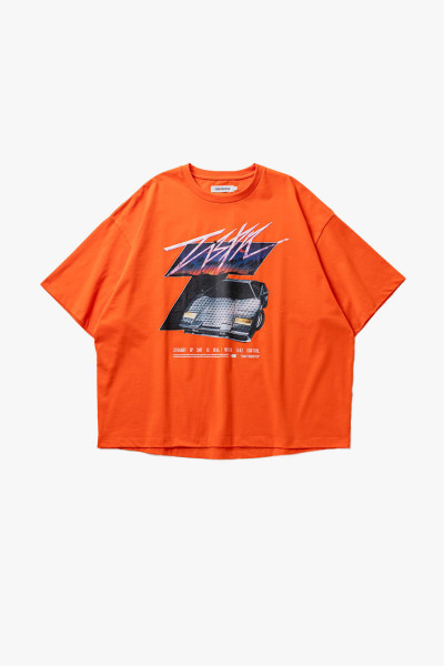 Tightbooth Tbpr / initial t-shirt Orange - GRADUATE STORE