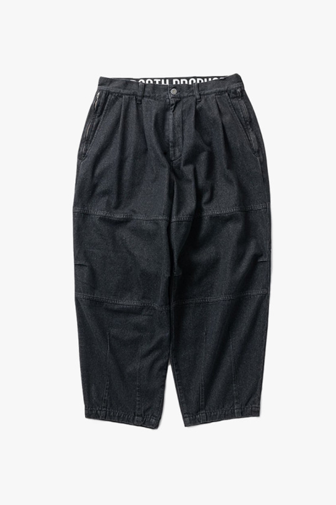 Tbpr/ denim balloon pant Black