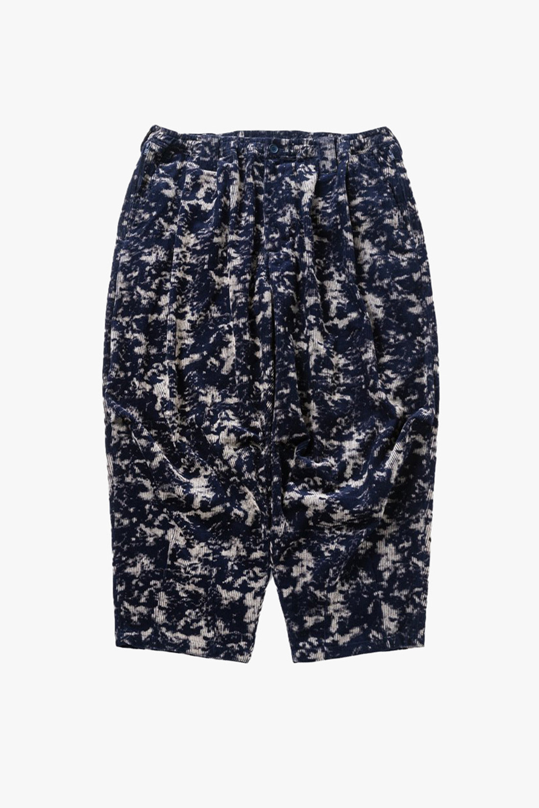 Tbpr/ bleach cord balloon pant Navy