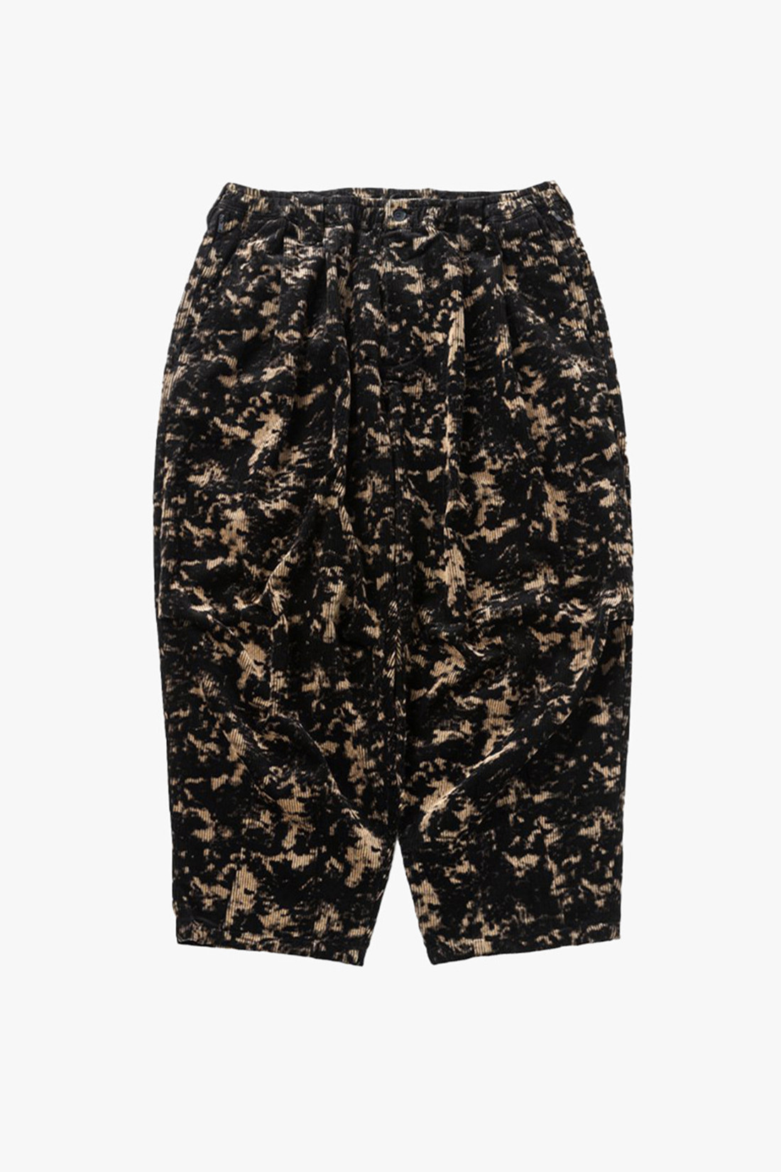 Tbpr/ bleach cord balloon pant Black