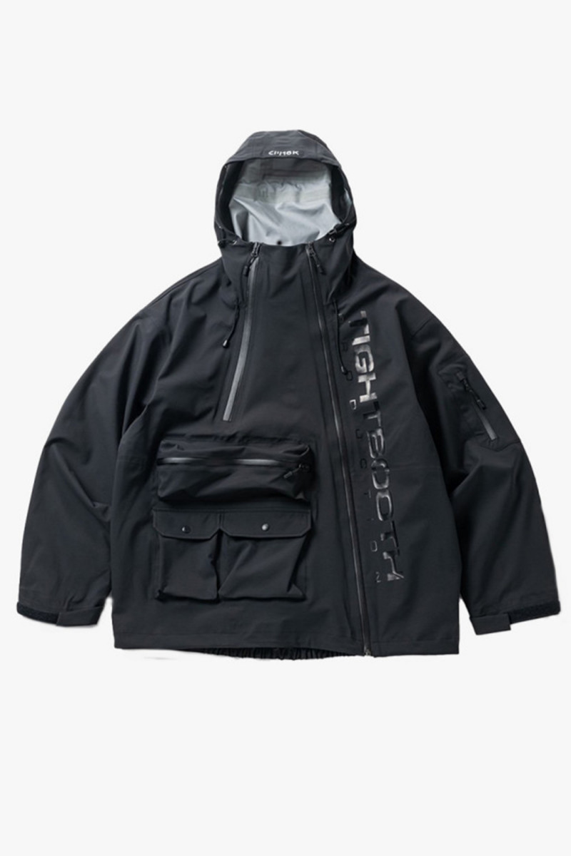 Tbpr/ 3 layer mountain parka Black