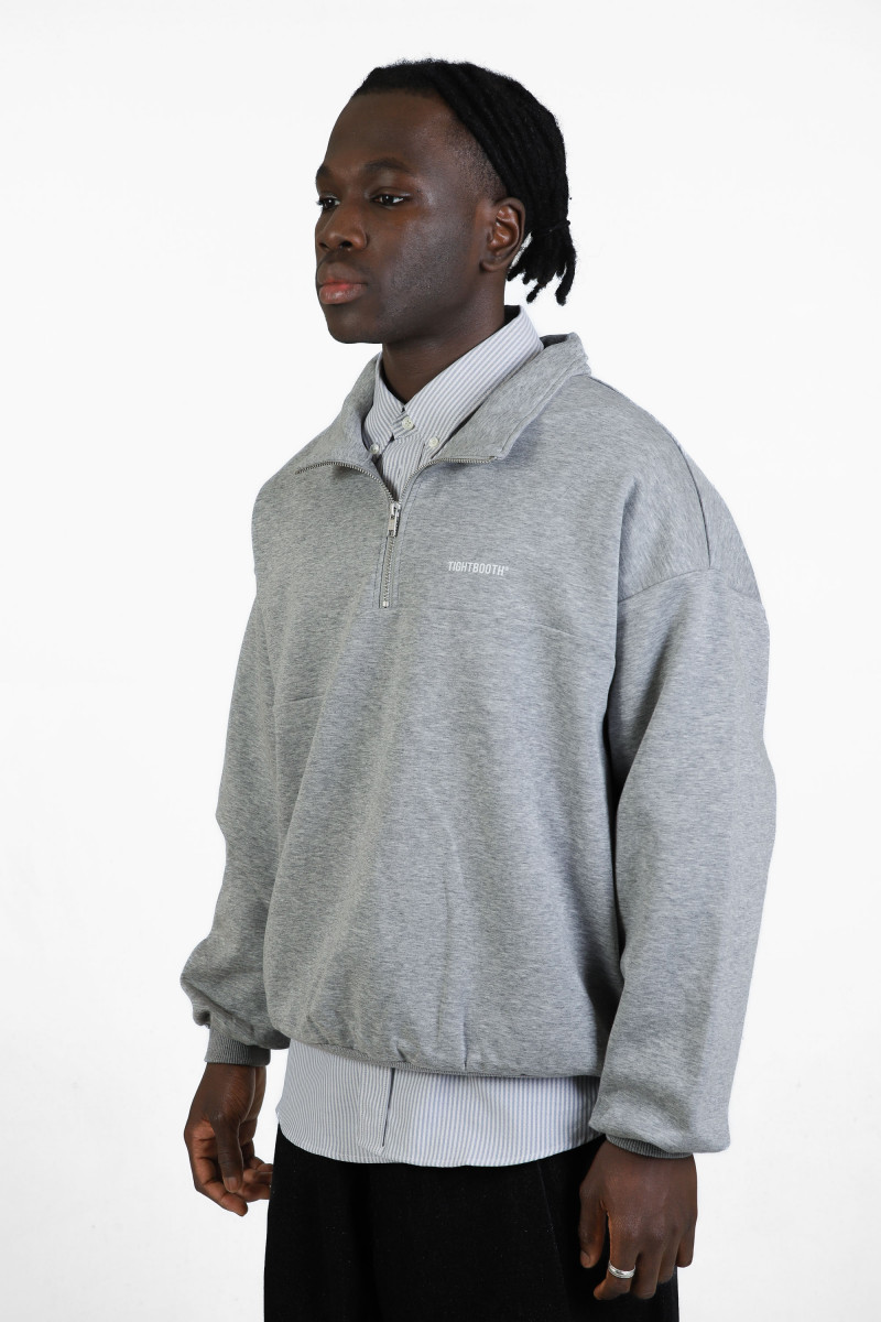 Tbpr/ smooth sweat shirt Heather grey