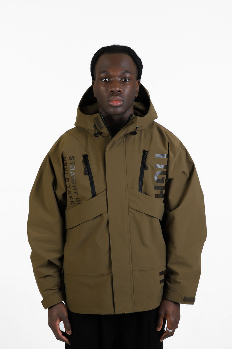 Tbpr/ hooded tactical jacket Khaki