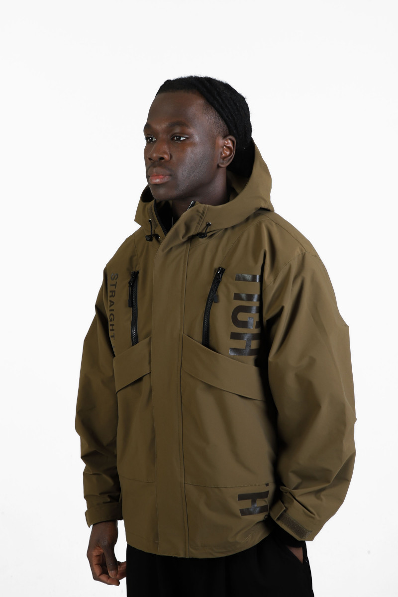 Tbpr/ hooded tactical jacket Khaki