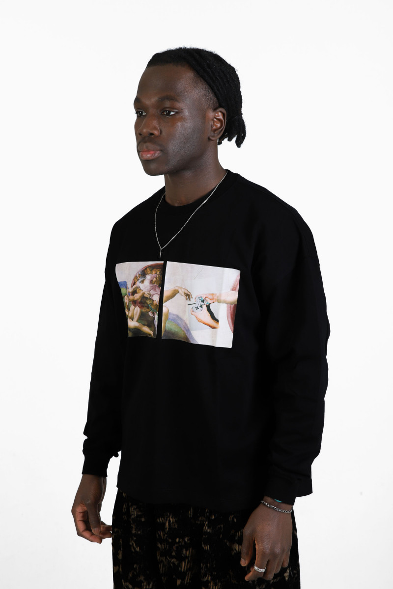 Tbpr/ pass the pie l/s t-shirt Black