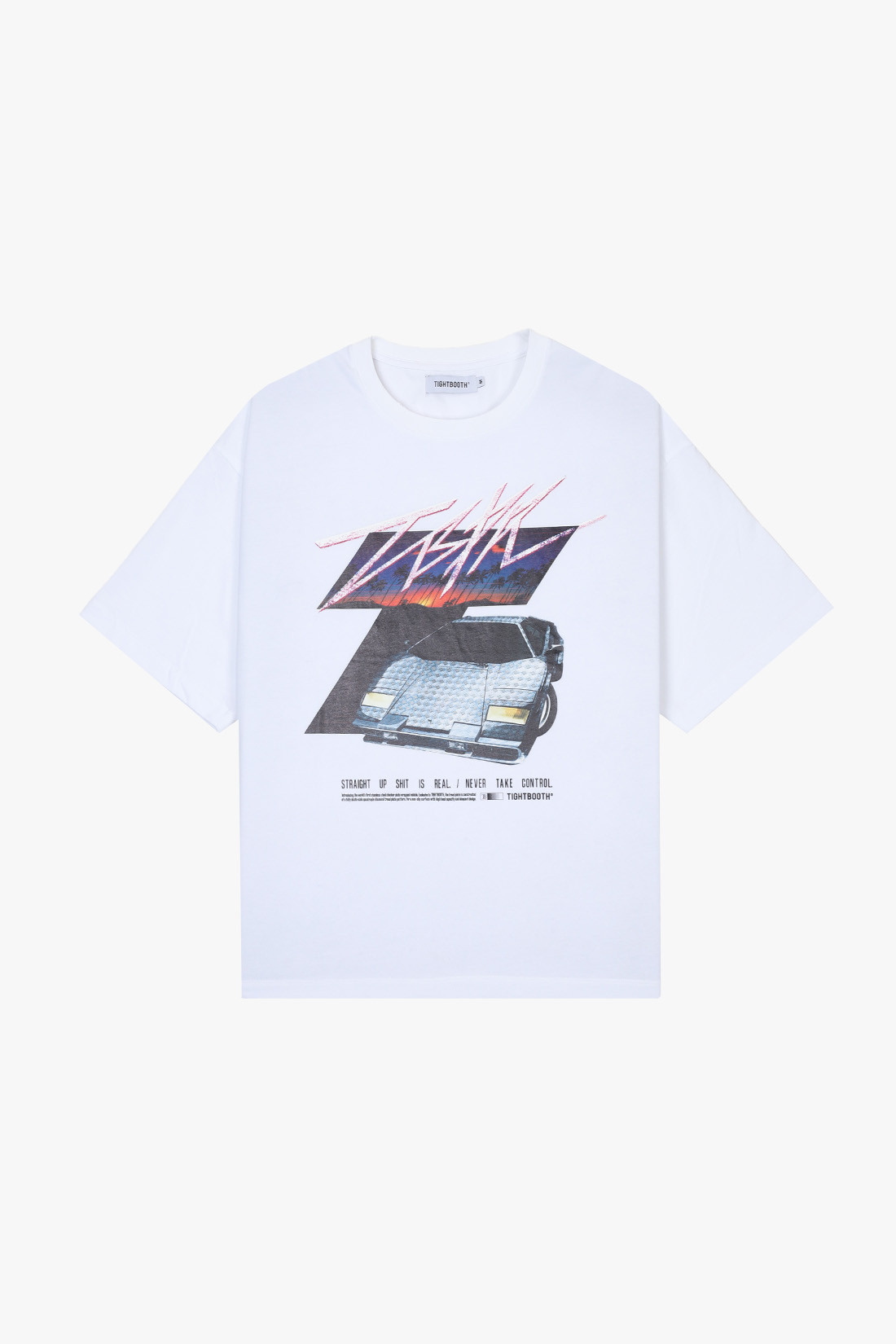 Initial t-shirt White