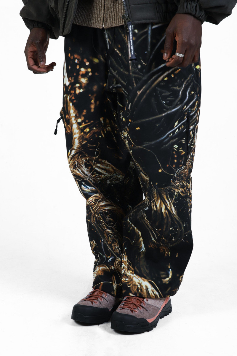 Tbpr/ 3 layer balloon pant Wire camo