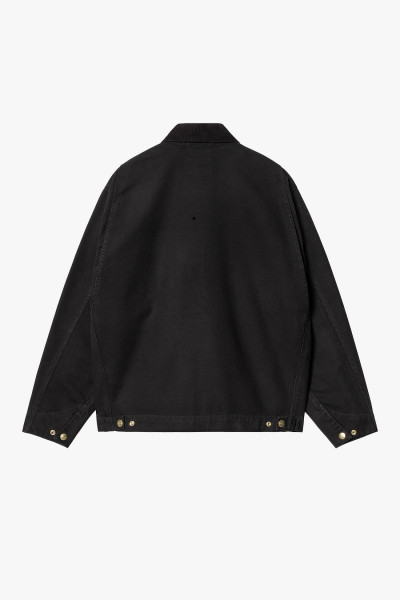 Carhartt wip Og detroit jacket black canvas Black aged - GRADUATE ...