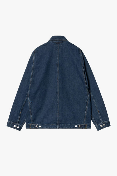 Carhartt wip Og double front jacket blue Stone washed - GRADUATE ...