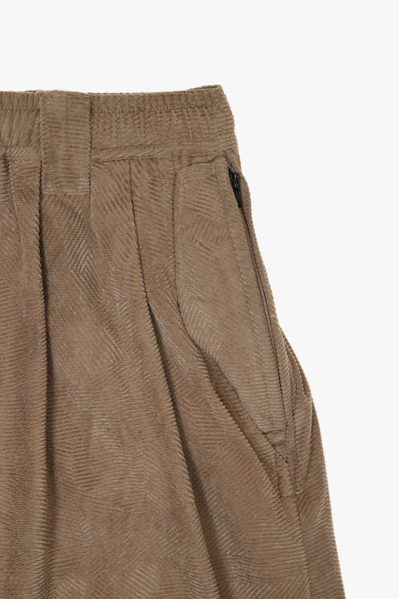 Tbpr/ geometric cord snow pant Light brown