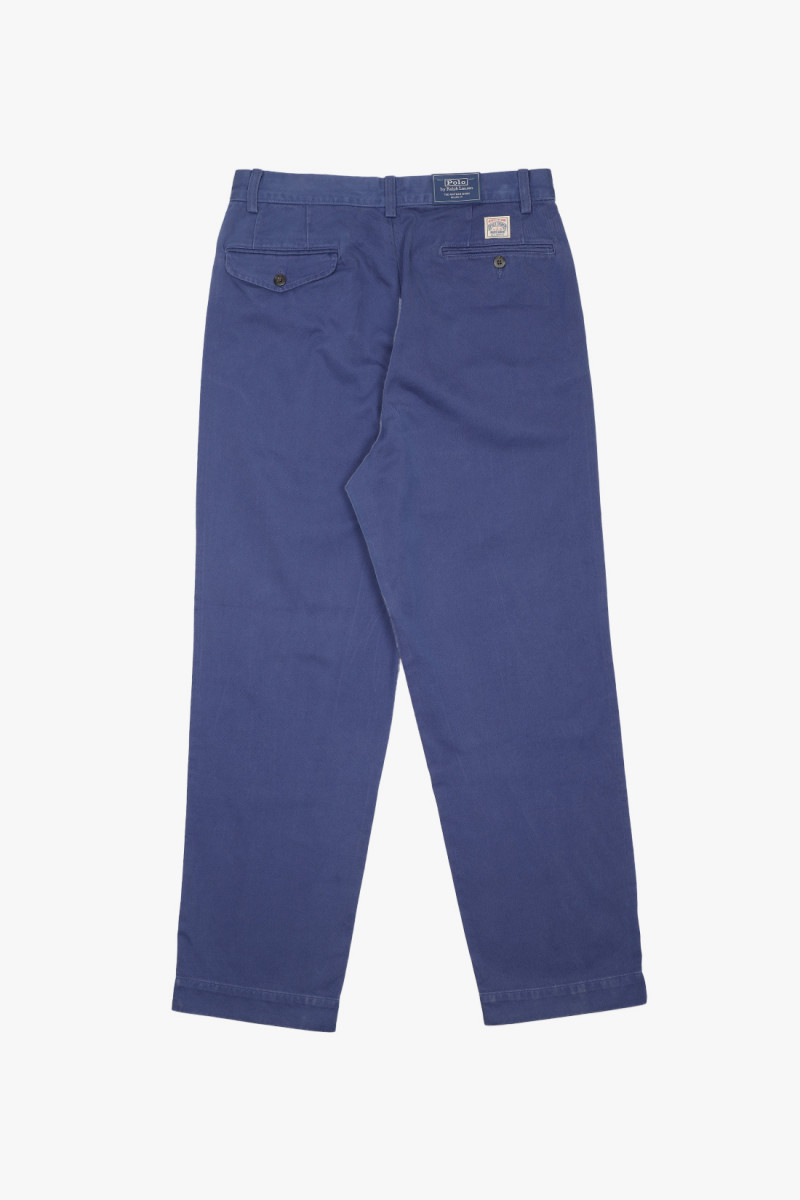 Whitman pleated chino pant Navy