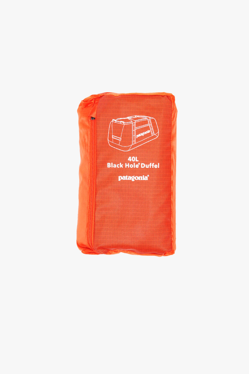 Black hole duffel bag 40l Pollinator orange