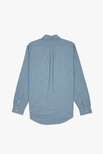 Polo ralph lauren Custom fit chambray shirt Chambray - GRADUATE ...