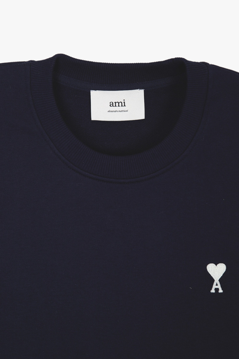 Sweatshirt ami de coeur ecru Night blue