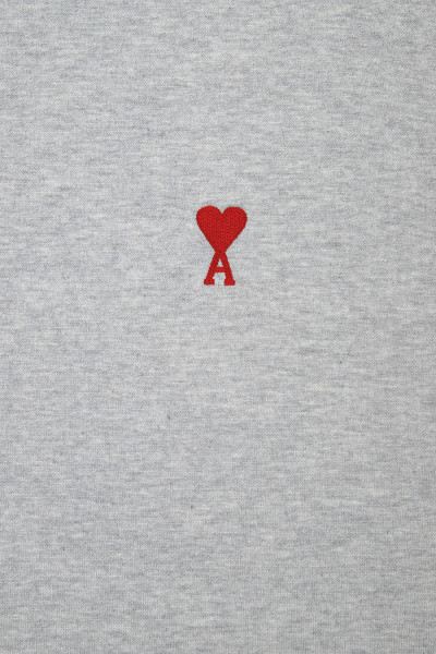 Ami Sweatshirt ami de coeur rouge Gris cendre chine - GRADUATE ...