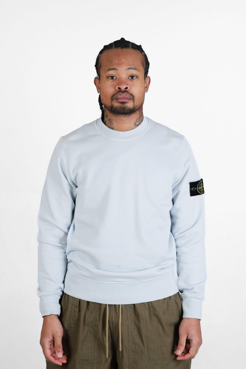 6100044 crewneck sweater v0041 Cielo