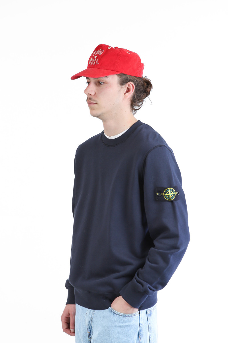 6100044 crewneck sweater v0020 Blu scuro