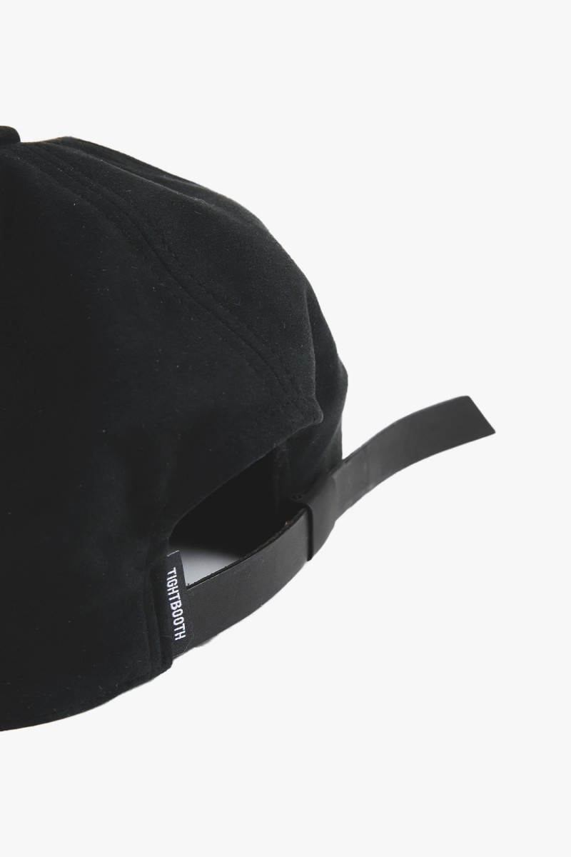 Tbpr/ suede 6 panel Black