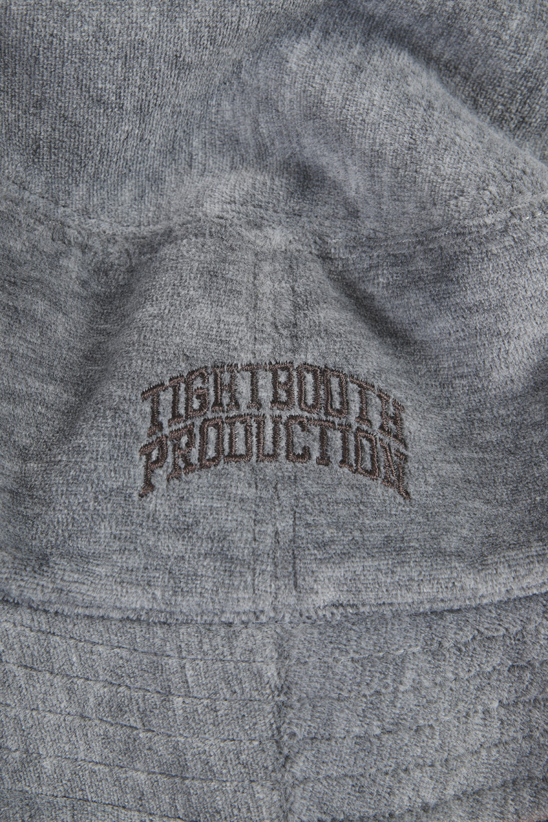 Tbpr/ velour bucket hat Heather grey