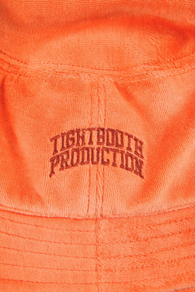 Tbpr/ velour bucket hat Orange