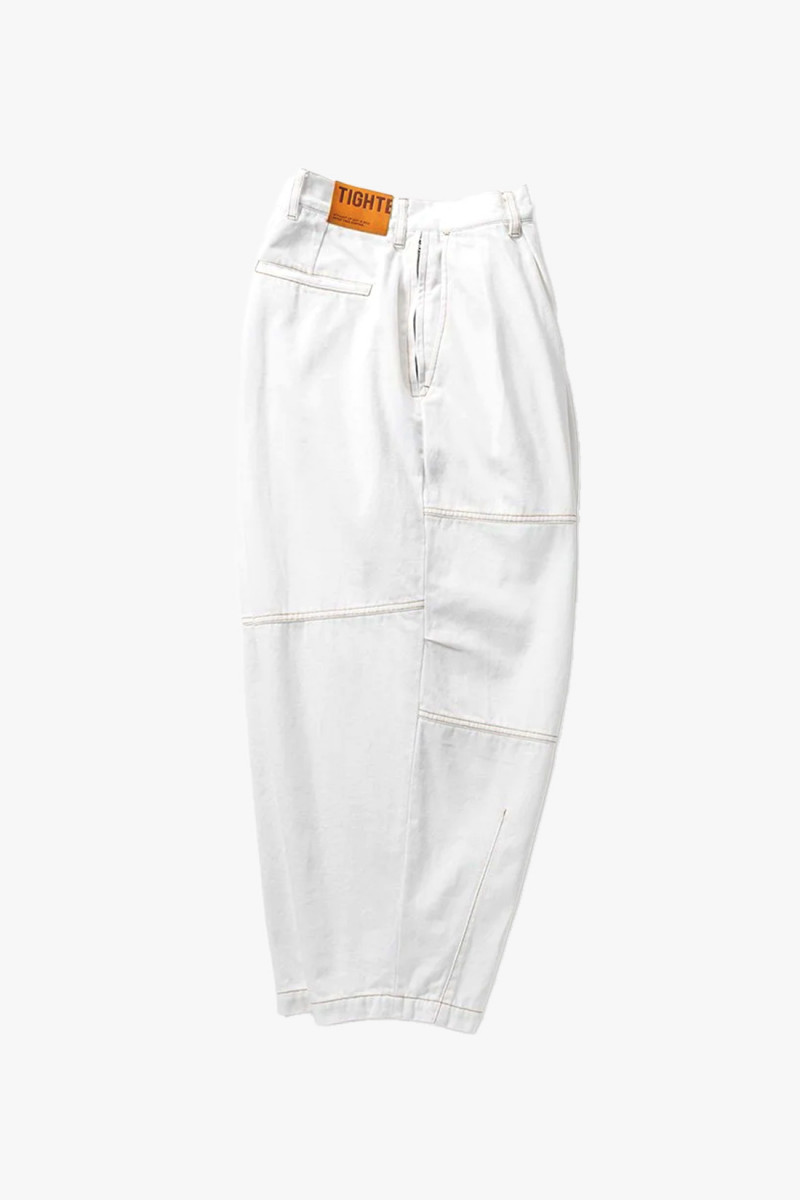 Tbpr/ denim balloon pant White