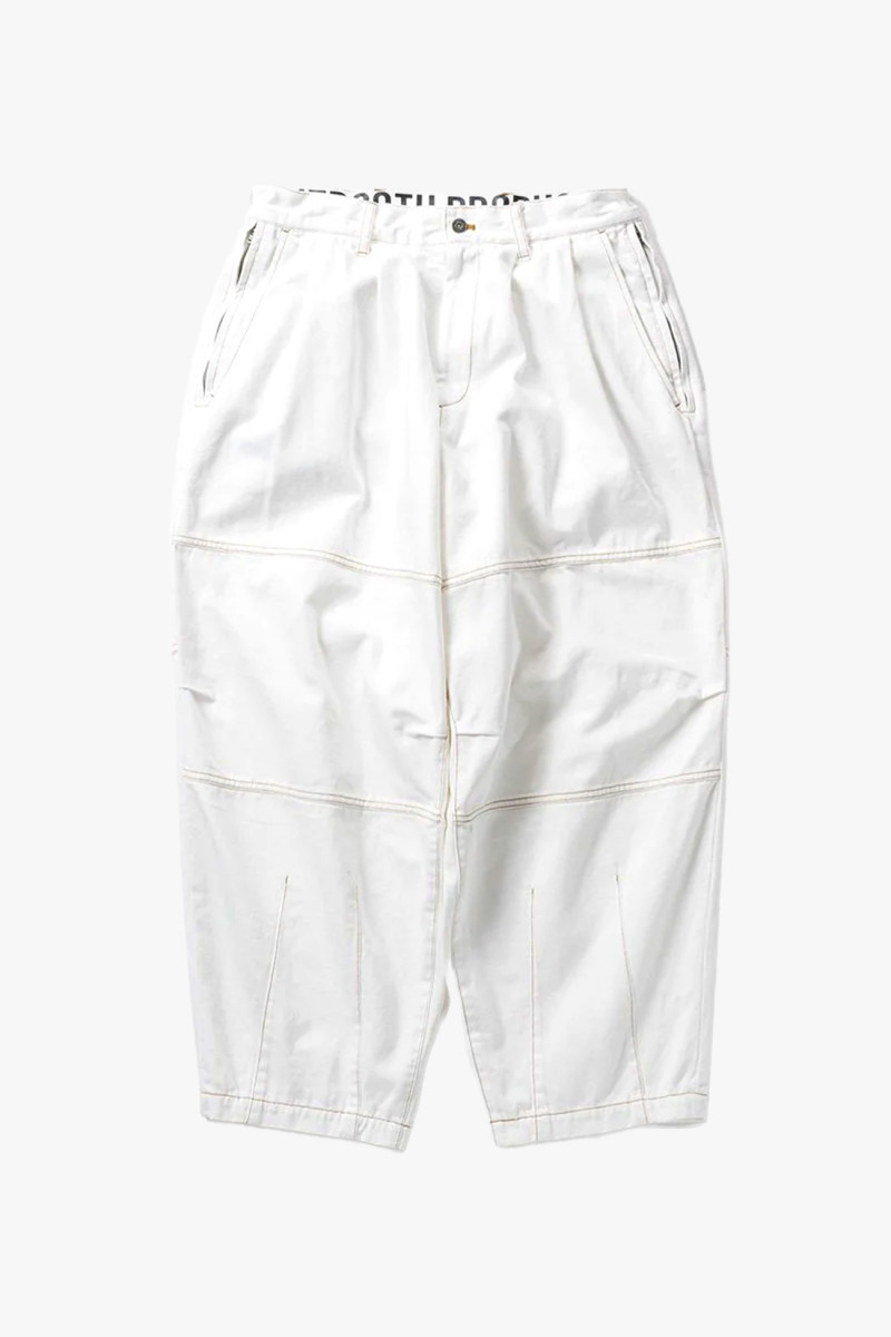 Tbpr/ denim balloon pant White